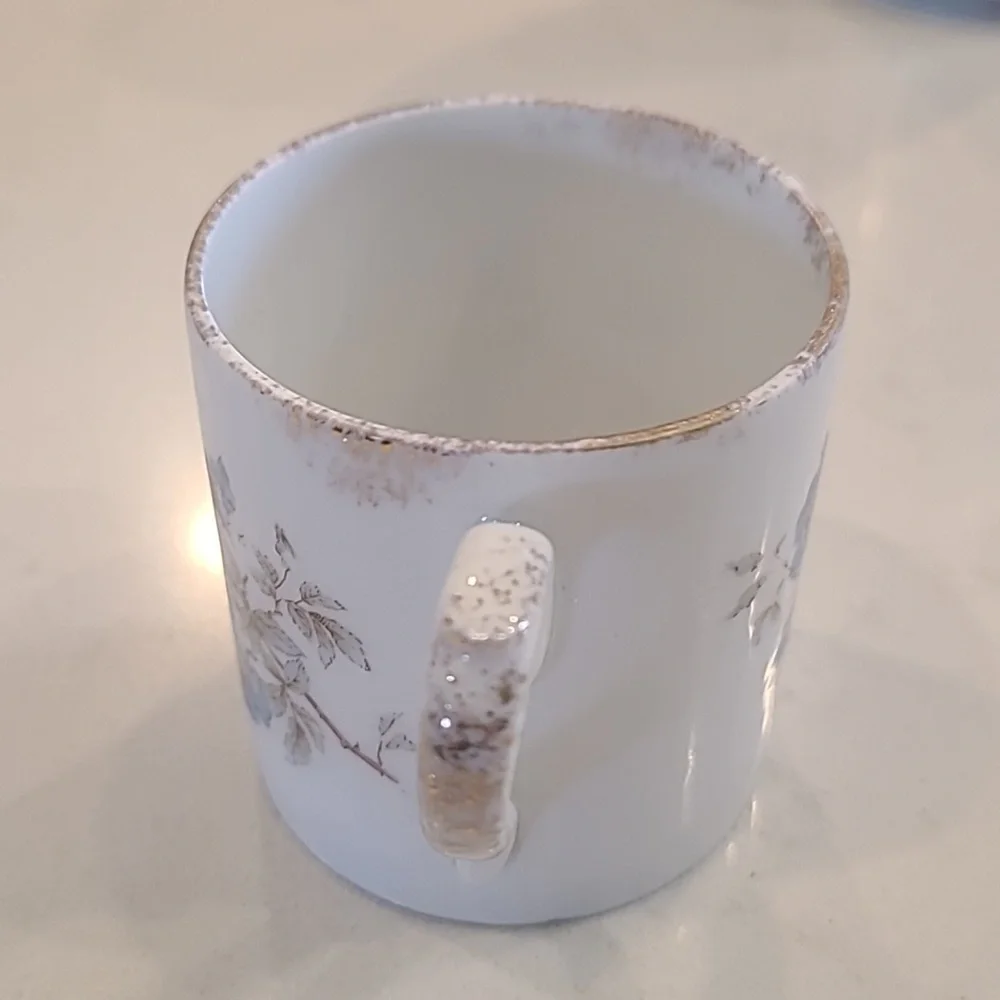 Carl Tielsch Germany Porcelain Mini Mug